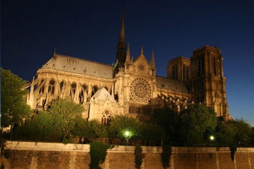 Западная доля собора Парижской Богоматери