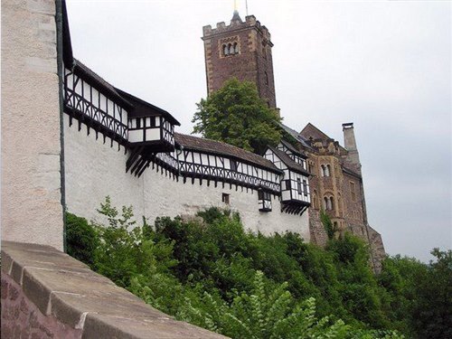 Замок Вартбург в Германии